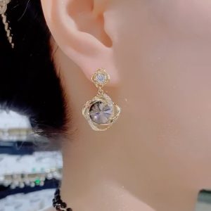 Korean Fashion Crystal Earrings
