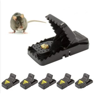 3 pcs Mechanical Mousetrap Reusable Rat Trap Pest Control Mouse