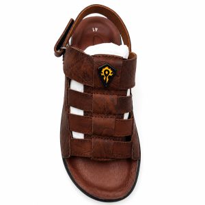 Mens casual Genuine Leather sandals-KM-77C