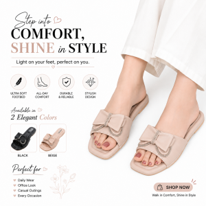 Women Flats Sandal KM-665-C