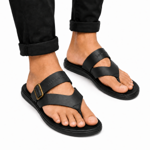 Mens casual Genuine Leather sandals-KM-200-B